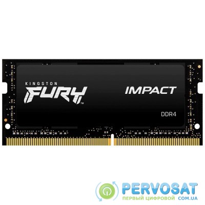 Пам'ять для ноутбука Kingston DDR4 3200 16GB SO-DIMM FURY Impact