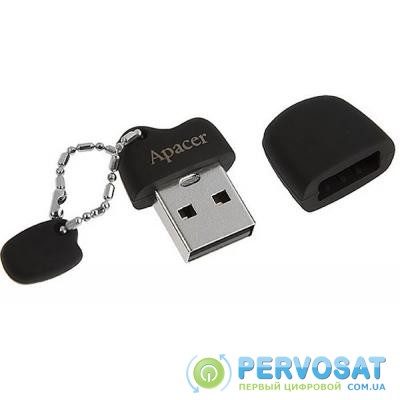 USB флеш накопитель Apacer 64GB AH118 Black USB 2.0 (AP64GAH118B-1)