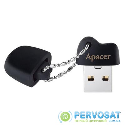 USB флеш накопитель Apacer 64GB AH118 Black USB 2.0 (AP64GAH118B-1)