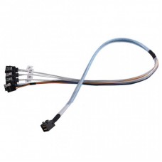 Кабель для передачі даних Silver Stone 4xSATA to MiniSAS HD (SFF-8643) 0.6m (SST-CPS05-RE) Кабель для передачі даних Silver Stone 4xSATA to MiniSAS HD (SFF-8643) 0.6m (SST-CPS05-RE)