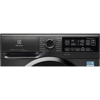 Пральна машина Electrolux фронтальна, 6кг, 1000, A, 41см, дисплей, інвертор, сріблястий темний