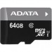 Карта памяти ADATA 64GB microSD class 10 UHS-I (AUSDX64GUICL10-ROTGMBK)