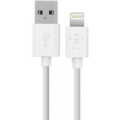 Зарядное устройство Belkin USB Home Charger (2.4Amp) w/cable Lightening to USB-A, 1.2m (F8J125vf04-WHT)