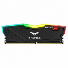Модуль пам'яті для комп'ютера DDR4 8GB 3200 MHz T-Force Delta Black RGB Team (TF3D48G3200HC16C01)