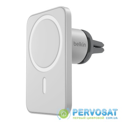 Автомобільний тримач Belkin Car Vent Mount PRO MagSafe для iPhone 12, silver