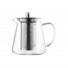 Заварник Ardesto Gemini Milano, 750 мл, боросилікатне скло, нержавіюча сталь Заварник Ardesto Gemini Milano, 750 мл, боросилікатне скло, нержавіюча сталь