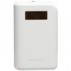Батарея універсальна Remax Proda Series 10000mAh 2USB-1A&2A white (PPL-11-WHITE) Батарея універсальна Remax Proda Series 10000mAh 2USB-1A&2A white (PPL-11-WHITE)