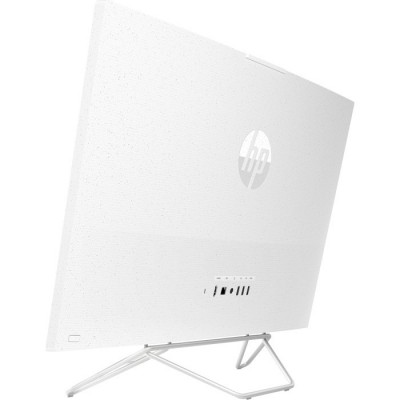 Комп'ютер персональний моноблок HP 205-G8 23.8&quot; FHD IPS AG, AMD R3-5300U, 8GB, F256GB, UMA, WiFi, кл+м, 2р, DOS, білий