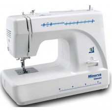 Швейна машина МINERVA CLASSIC NEW, електромех., 70Вт, 14 шв.оп., петля напівавтомат, білий + синій Швейна машина МINERVA CLASSIC NEW, електромех., 70Вт, 14 шв.оп., петля напівавтомат, білий + синій
