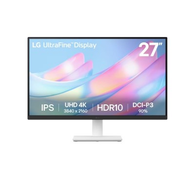 Монітор LG 27" 27US500-W 2xHDMI, DP, Audio, IPS, 3840x2160, DCI-P3 90%, HDR10