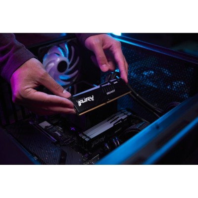 Пам'ять ПК Kingston DDR5   8GB 5200 FURY  Beast  RGB