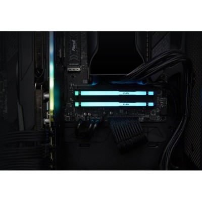 Пам'ять ПК Kingston DDR5   8GB 5200 FURY  Beast  RGB