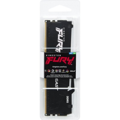 Пам'ять ПК Kingston DDR5   8GB 5200 FURY  Beast  RGB