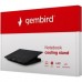 Подставка для ноутбука GEMBIRD 15", 2x125 mm fan, black (NBS-2F15-02)
