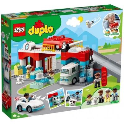 Конструктор LEGO DUPLO Гараж і автомийка 10948