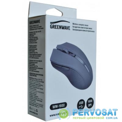 Мышка Greenwave WM-1600 Gray (R0015324)