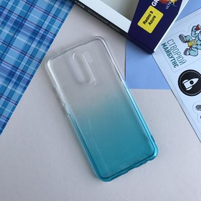 Чохол до моб. телефона MakeFuture Xiaomi Redmi 9 Gradient (TPU) Azure (MCG-XR9AZ)