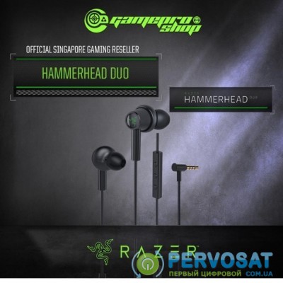Наушники Razer Hammerhead Duo (RZ12-02790200-R3M1)