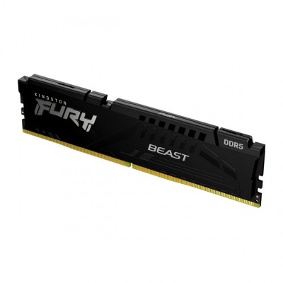 Пам'ять ПК Kingston DDR5 16GB 6000 FURY Beast Black