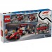 Конструктор LEGO City Піт-стоп і піт-екіпаж F1 з болідом Ferrari