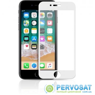 Стекло защитное Vinga для Apple iPhone 7/8 Plus White (VTPGS-I7W8PW)
