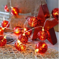 Гірлянда ColorWay Світлодіодна Christmas lights ball 6 см 10 LED 1.5 м USB Red (CW-MC-LB10U) Гірлянда ColorWay Світлодіодна Christmas lights ball 6 см 10 LED 1.5 м USB Red (CW-MC-LB10U)