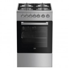 Плита комбінована Beko FSE52130DX - 50х60 см/газ-контр/чавун/55л/6 прогр./нерж. сталь Плита комбінована Beko FSE52130DX - 50х60 см/газ-контр/чавун/55л/6 прогр./нерж. сталь