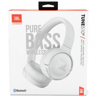 Наушники JBL Tune 510BT White (JBLT510BTWHTEU)