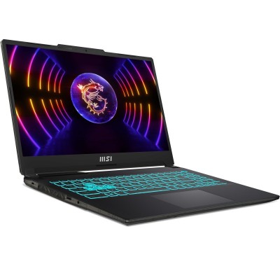 Ноутбук MSI Cyborg 15.6 FHD, Intel i5-12450H, 16GB, F512GB, NVD4060-8, DOS, чoрний