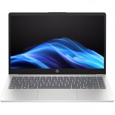 Ноутбук HP 14-hc0000ua 14" FHD IPS AG, Intel U7-255U, 16GB, F1024GB, UMA, DOS, сріблястий
