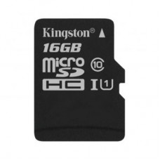 Карта пам'яті Kingston 16GB microSDHC class 10 Canvas Select Plus 100R A1 (SDCS2/16GBSP) Карта пам'яті Kingston 16GB microSDHC class 10 Canvas Select Plus 100R A1 (SDCS2/16GBSP)