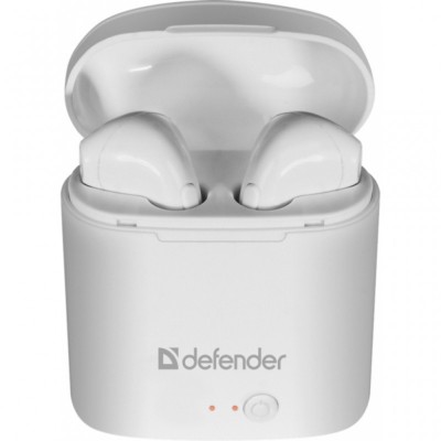 Наушники Defender Twins 630 TWS Bluetooth White (63630)