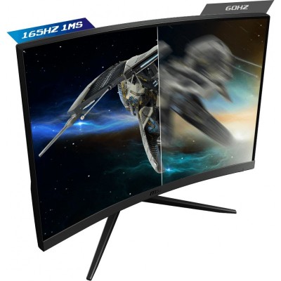 Монітор LCD 31.5" MSI Optix G32C4, 2xHDMI, DP, Earphone out,VA, 1920x1080, Curved, 165Hz, 1ms, DCI-P3 95%, Adaptive Sync