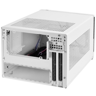 Корпус SilverStone SUGO SG13WB-Q,MiniITX,USB3.0x2,пластик (передня панель),без БЖ,білий