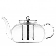 Заварник Ardesto Gemini Roma, 1000 мл, боросилікатне скло, нержавіюча сталь Заварник Ardesto Gemini Roma, 1000 мл, боросилікатне скло, нержавіюча сталь