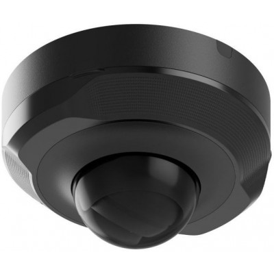 IP-Камера дротова Ajax DomeCam Mini, 5мп, 4мм, Poe, True WDR, IP 65, ІЧ 30м, аудіо, кут огляду 75°до 85°, міні купольна, чорна
