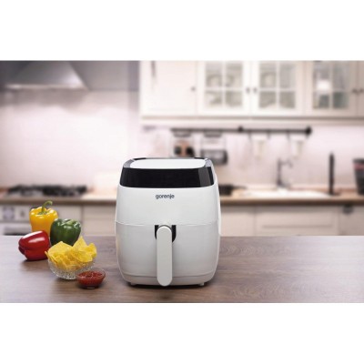 Мультипіч Gorenje 1400Вт, чаша-3.5л, сенсорне управл., 9 авто. програм, пластик, білий