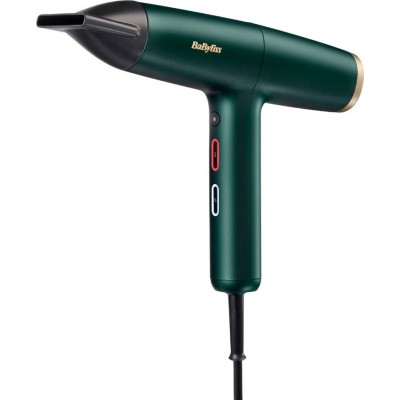 Фен Babyliss Air Power Pro, 1700Вт, 3 режими, дифузор, іоніз-я, хол. обдув, зелений