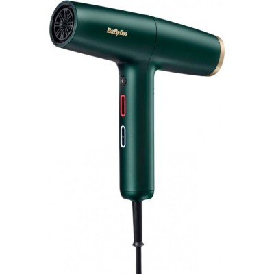 Фен Babyliss Air Power Pro, 1700Вт, 3 режими, дифузор, іоніз-я, хол. обдув, зелений