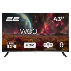 Телевізор 43" 2E LED FHD 60Hz Smart WebOS Black Телевізор 43" 2E LED FHD 60Hz Smart WebOS Black
