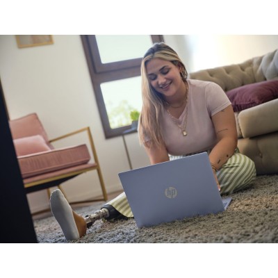 Ноутбук HP OmniBook 5 16-af1008ua 16" 2K IPS AG, Intel U7-255U, 32GB, F1024GB, UMA, DOS, блакитний