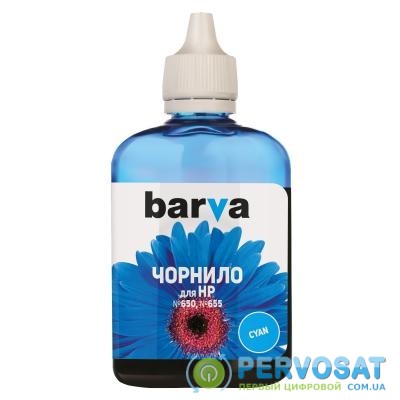 Чернила BARVA HP №650/655 90г CYAN (H655-397)