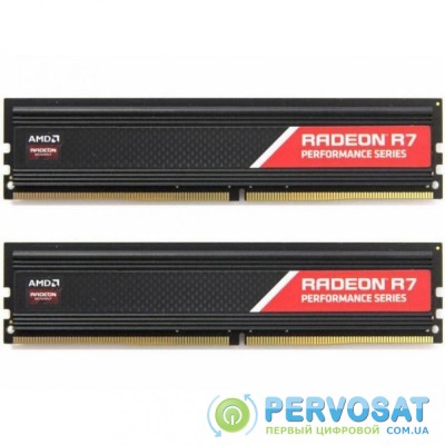 Пам'ять до ПК AMD DDR4 2400 8GB KIT (4GBx2) Heat Shield