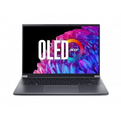 Ноутбук Acer Swift X SFX14-72G 14.5&quot; 2.8K OLED, Intel U7-155H, 32GB, F1TB, NVD4060-8, Win11, сірий