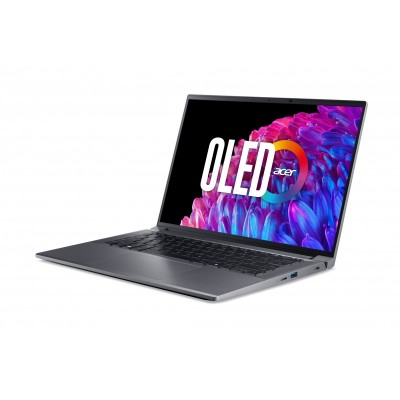 Ноутбук Acer Swift X SFX14-72G 14.5&quot; 2.8K OLED, Intel U7-155H, 32GB, F1TB, NVD4060-8, Win11, сірий