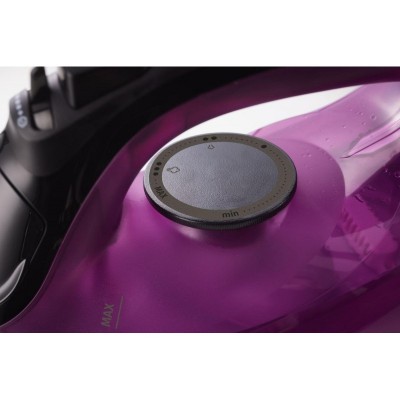 Праска Gorenje, 2400Вт, 450мл, паровий удар -40гр, постійна пара - 180гр, автовимкнення, керам. підошва, бордовий