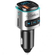 FM модулятор Gelius Pro RGB-QC GP-FMT040 Black/Silver FM модулятор Gelius Pro RGB-QC GP-FMT040 Black/Silver