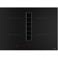 Варильна поверхня Franke індукційна, з фільтром, 70см, вбудована витяжка, Booster, Bridge, 1050м.куб/год, A+, автовідключення, Набір для рециркуляції, чорний