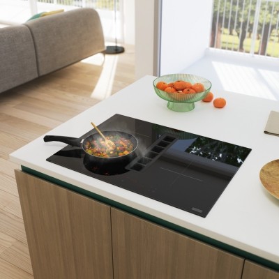 Варильна поверхня Franke індукційна, з фільтром, 70см, вбудована витяжка, Booster, Bridge, 1050м.куб/год, A+, автовідключення, Набір для рециркуляції, чорний Варильна поверхня Franke індукційна, з фільтром, 70см, вбудована витяжка, Booster, Bridge, 1050м.куб/год, A+, автовідключення, Набір для рециркуляції, чорний