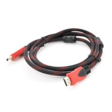 Кабель мультимедійний HDMI to HDMI 25.0m v1.4, OD-7.4mm Black/RED Merlion (YT-HDMI(M)/(M)NY/RD-25m) Кабель мультимедійний HDMI to HDMI 25.0m v1.4, OD-7.4mm Black/RED Merlion (YT-HDMI(M)/(M)NY/RD-25m)